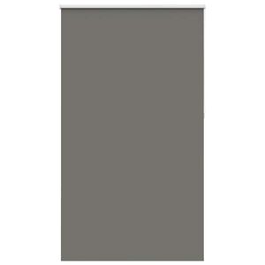 vidaXL Verdunkelungsrollo Grau 125x210cm Stoffbreite 121,6cm Polyester