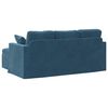 vidaXL Sofa Blau Gesamtabmessungen: 178 x 134 x 80 cm (B x T x H) Samt