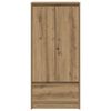 vidaXL Schrank mit Schublade Artisan-Eiche 55,5x34x119,5 cm