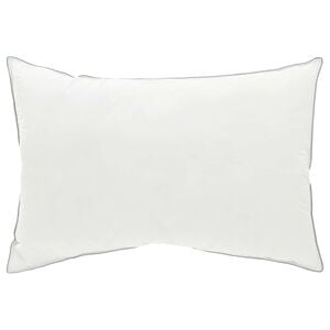 vidaXL Kopfkissen 50 x 75 cm Australische Wolle Wei&szlig;