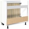vidaXL Unterschrank Lyon Sonoma-Eiche 80x46x81,5 cm Holzwerkstoff