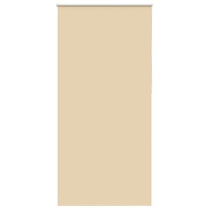 vidaXL Verdunkelungsrollo Beige 115x230 cm Stoffbreite 110,7 cm