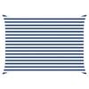 vidaXL Sonnensegel Blau und Wei&szlig; 3,5 x 2,5 m 100 % Polyester Oxford