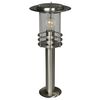 Luxform Garten-Pollerleuchte Phoenix Silbern 230 V LUX1707S