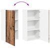 vidaXL K&uuml;chenschrank Kalmar Altholz 50 x 31 x 100 cm Holzwerkstoff
