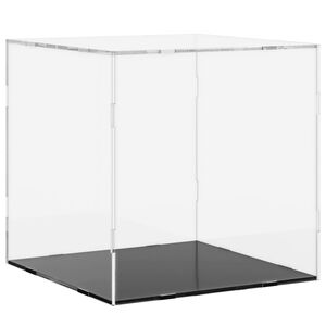 vidaXL Displaybox Transparent 30x30x30 cm Acryl