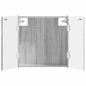 vidaXL Dartboard Schrank ALKMAAR Sonoma-Grau 52,5 x 10,5 x 53,5 cm