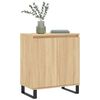 vidaXL Sideboard Sonoma-Eiche 60x35x70 cm Holzwerkstoff
