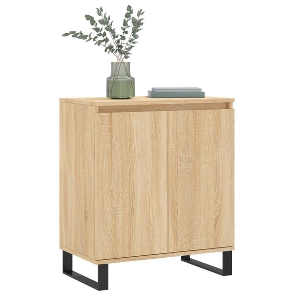vidaXL Sideboard Sonoma-Eiche 60x35x70 cm Holzwerkstoff