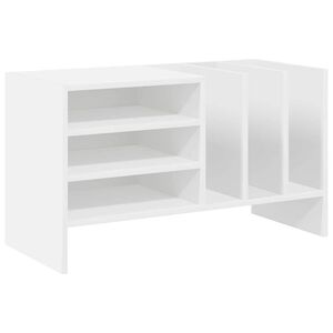 vidaXL Schallplattenschrank Wei&szlig; 78,5 x 35 x 45 cm Holzwerkstoff