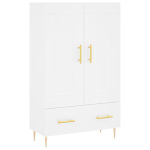 vidaXL Highboard Wei&szlig; 69,5x31x115 cm Holzwerkstoff