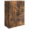 vidaXL Wandschrank Ger&auml;ucherte Eiche 66 x 34,5 x 90 cm Holzwerkstoff