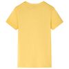 Kinder-T-Shirt Helles Ocker 128