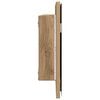 vidaXL Spiegel Artisan-Eiche 80 x 37 cm Glas und engineered Holz