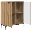 vidaXL Sideboard Artisan-Eiche 69,5 x 33 x 82 cm Holzwerkstoff