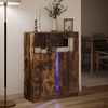 vidaXL LED-Sideboard R&auml;uchereiche 77x34x100 cm Holzwerkstoff
