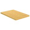 vidaXL Tischplatte 60x100x2,5 cm Bambus