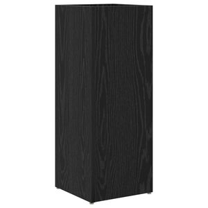 vidaXL Sonnenschirmhalter Schwarz Eichen-Optik 25 x 24,5 x 64 cm
