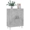 vidaXL Sideboard Betongrau 69,5x34x90 cm Holzwerkstoff