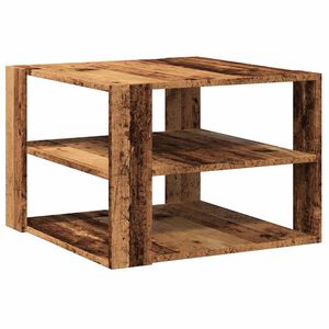 vidaXL Couchtisch Altholz-Optik 58x58x40 cm Holzwerkstoff