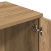 vidaXL TV-Schrank Artisan-Eiche 120x34x37 cm Holzwerkstoff