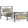 vidaXL Bettgestell ohne Matratze Sonoma-Eiche 90x190 cm Holzwerkstoff