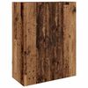 vidaXL Highboard 2 pcs Altholz Holzwerkstoff