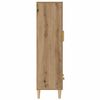 vidaXL Highboard Artisan-Eiche 70x31x115 cm Holzwerkstoff