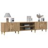 vidaXL TV-Schrank Artisan-Eiche 180x31,5x40 cm Holzwerkstoff