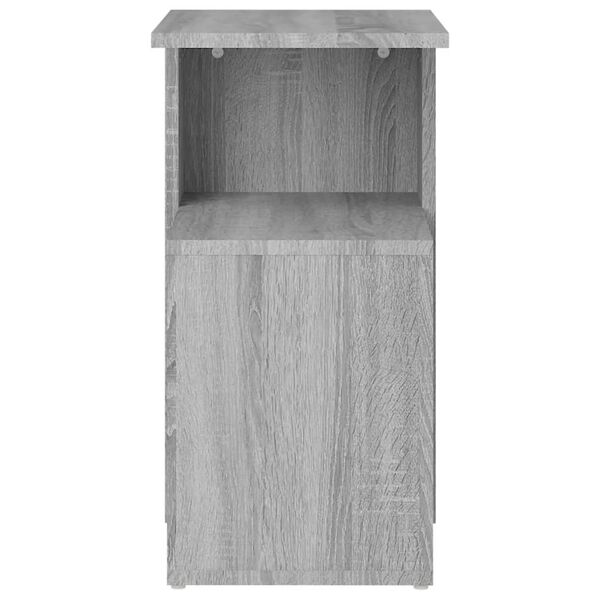 vidaXL Beistelltisch Grau Sonoma 36x30x56 cm Holzwerkstoff