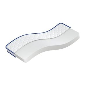 vidaXL Memory-Schaum-Matratze 80x200x17 cm Weich Wei&szlig;