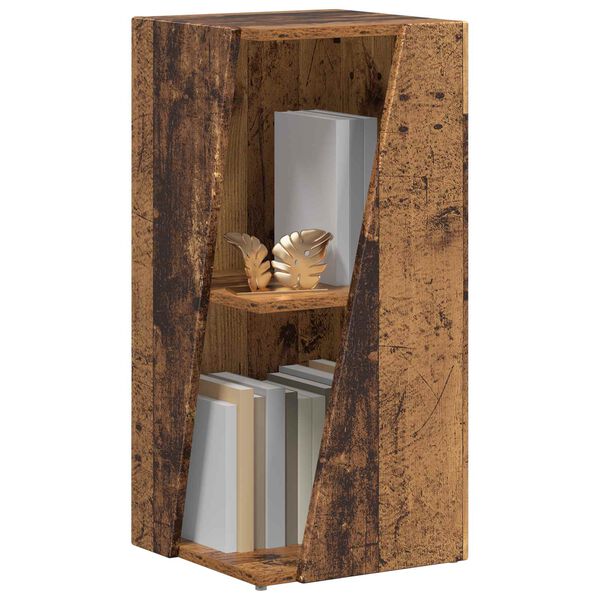 vidaXL Seitenregal Altholz 33 x 32 x 70,5 cm Holzwerkstoff