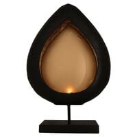 Lesli Living Tropfen-Kerzenhalter-Ei auf Ständer 23x11x41 cm