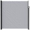 vidaXL Ausziehbares Seitenmarkise Grau 300 x 200 cm Polyester