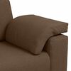 vidaXL Sofa Braun Gesamtabmessungen: 219 x 80 x 80 cm (B x T x H)