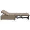 vidaXL Schlafsofa Taupe 194 x 67 x 82 cm Mikrofaser