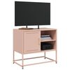vidaXL TV-Schrank Rosa 68x39x60,5 cm Stahl