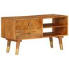 vidaXL TV-Schrank 85 x 35 x 47 cm Mango-Massivholz