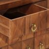 vidaXL Schubladenschrank Honigbraun 70x35x70 cm Massivholz Akazie