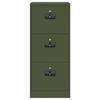 vidaXL Aktenschrank Olive Gr&uuml;n 44 x 50 x 106,5 cm Kaltgewalzter Stahl