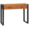 vidaXL Schreibtisch mit 2 Schubladen 100x40x75 cm Teakholz