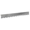 vidaXL Raseneinfassung 30 Stk. 102 x 10 x 4 cm Stahl Silber