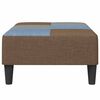 vidaXL Fußhocker Patchwork 77x55x31 cm Stoff