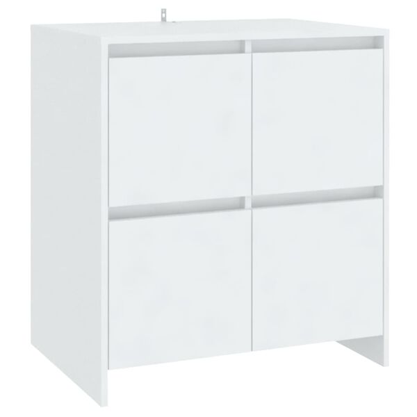 vidaXL Sideboards 2 Stk. Weiß 70x41x75 cm Holzwerkstoff
