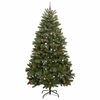 vidaXL K&uuml;nstlicher Weihnachtsbaum Gr&uuml;n 300 cm PVC und Metall