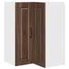 vidaXL Wand-Eckschrank PORTO Braun Eichen-Optik 57 x 57 x 80 cm