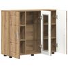 vidaXL Holzschrank Artisan-Eiche 88,5 x 30,5 x 73 cm Holzwerkstoff