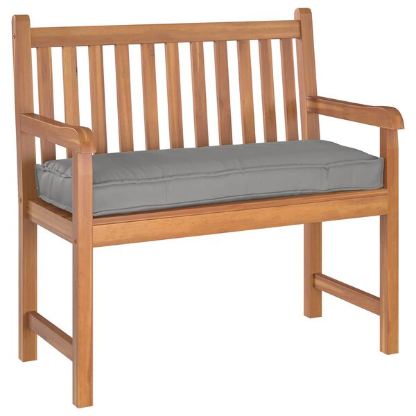 vidaXL Kissen Grau 100 x 40 x 8 cm Oxford-Stoff