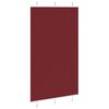 vidaXL Plissee Bordeauxrot 115x200 cm Stoffbreite 114,4 cm Polyester