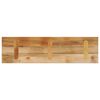 vidaXL Tischplatte 100x40x3,8 cm Rechteckig Raues Massivholz Mango
